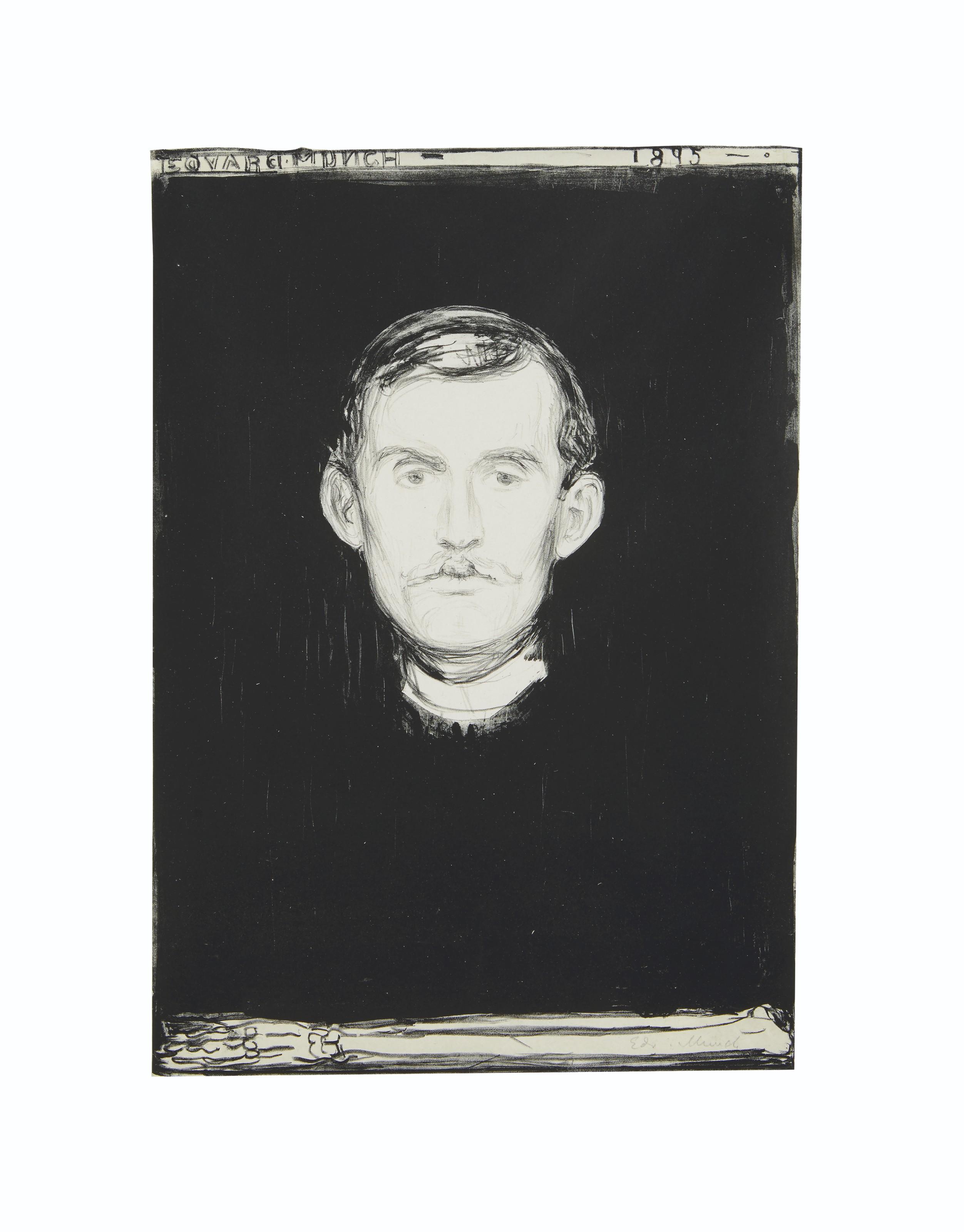 Edvard Munch - Selbstporträt (Self-Portrait)