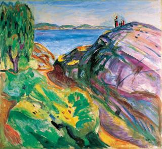 Edvard Munch - Sommer Ved Kysten, Kragero