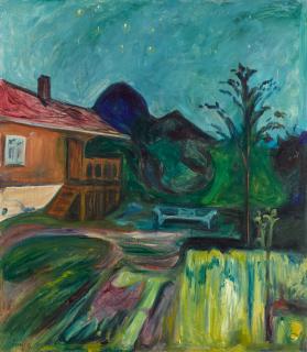Edvard Munch - Sommernatt (Summer Night)