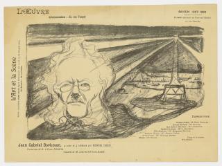 Edvard Munch - Theatre Programme: John Gabriel Borkman