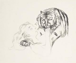 Edvard Munch - Tigeren, From: Alfa Og Omega