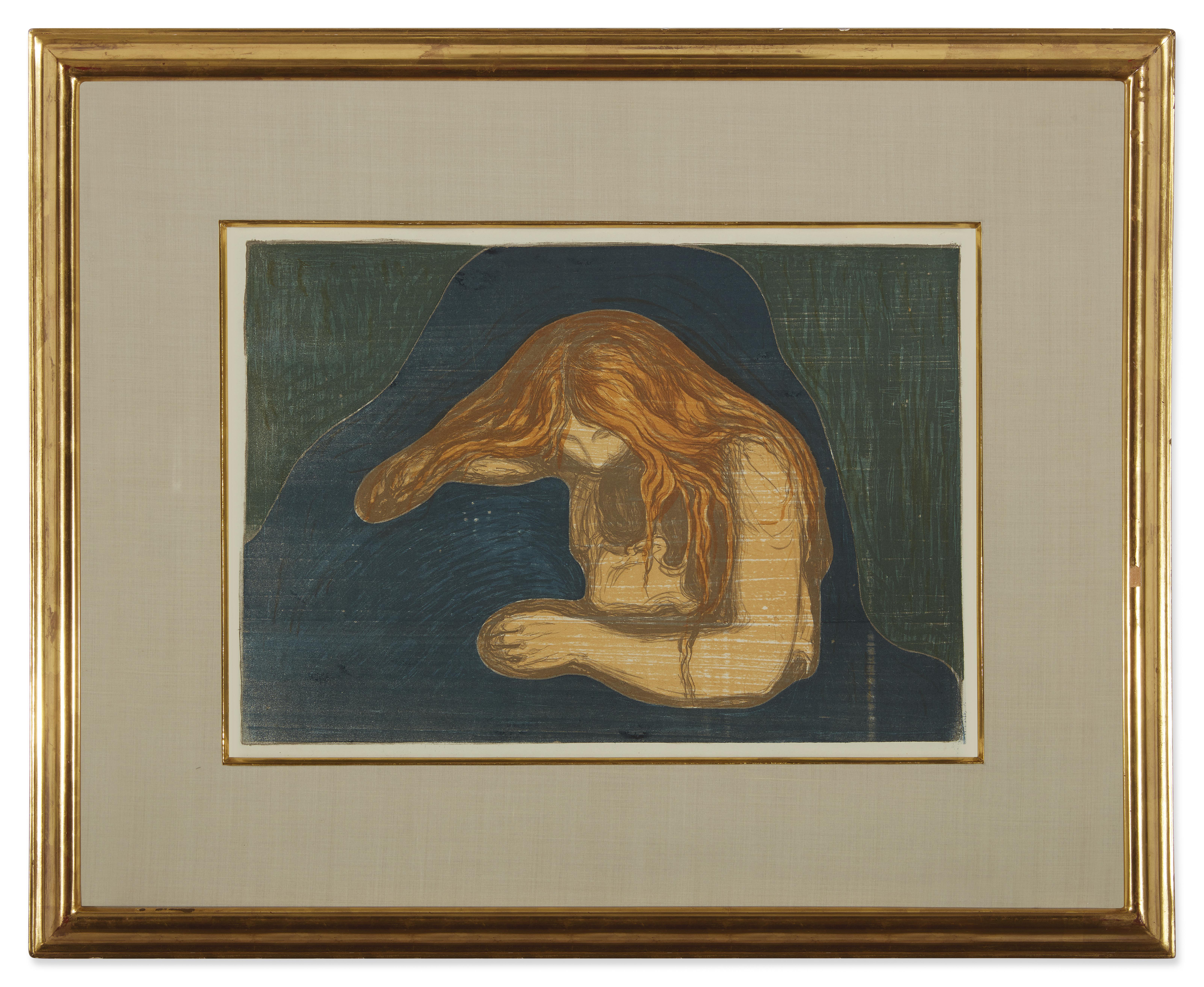 Edvard Munch - Vampire II (Schiefler 34; Woll 41)