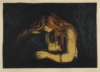 Edvard Munch - Vampire Ii (Vampyr Ii) (W. 41; S. 34)