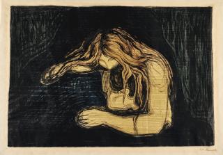 Edvard Munch - Vampire Ii (Woll 41; Schiefler 34)
