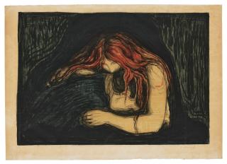 Edvard Munch - Vampyr II