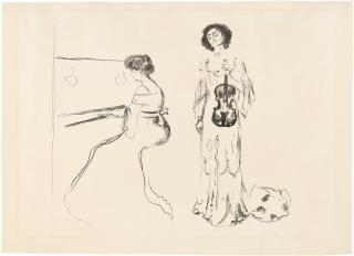 Edvard Munch - Violin Concert (Woll 243; Schiefler 211)