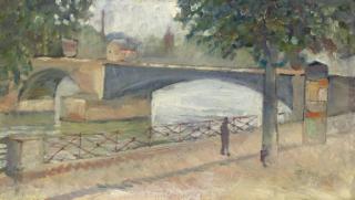 Edvard Munch - Vue de la Seine à Saint-Cloud
