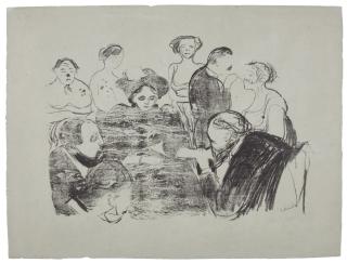 Edvard Munch - Women in the Hospital (W. 71)