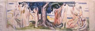 Edvard Munch - Women picking apples
