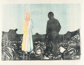 Edvard Munch - Zwei Menschen. Die Einsamen