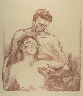 Edvard Munch - Zwei Menschen.