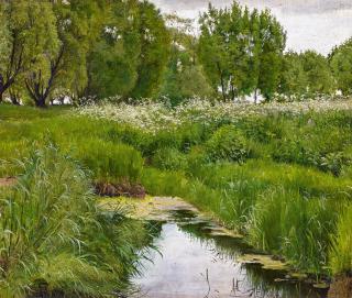 Edvard Petersen - Wiesenlandschaft