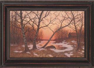 Edvard Rosenberg - Snow Melting In The Evening Sun