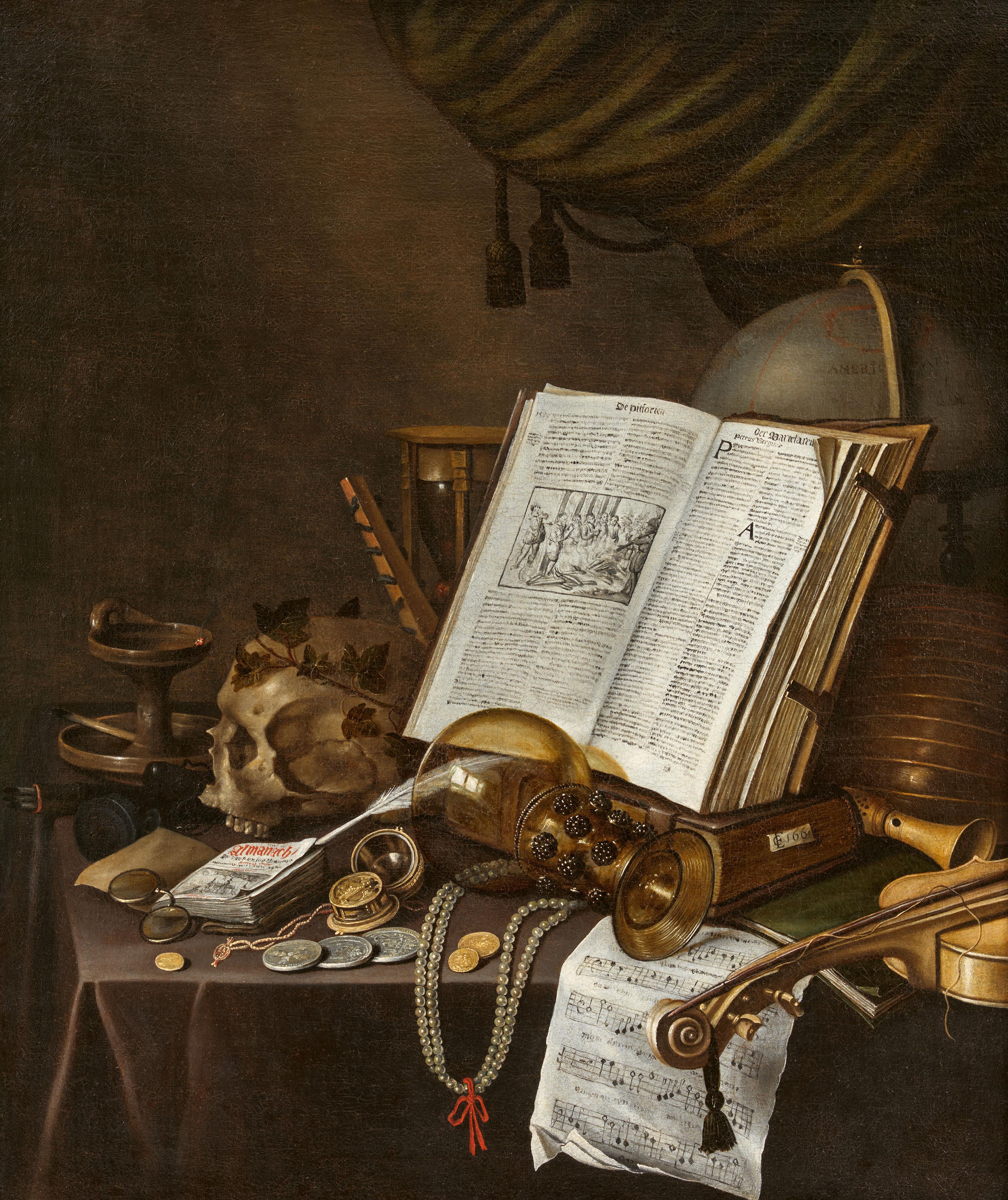 Edwaert Collier - Ein Vanitasstillleben