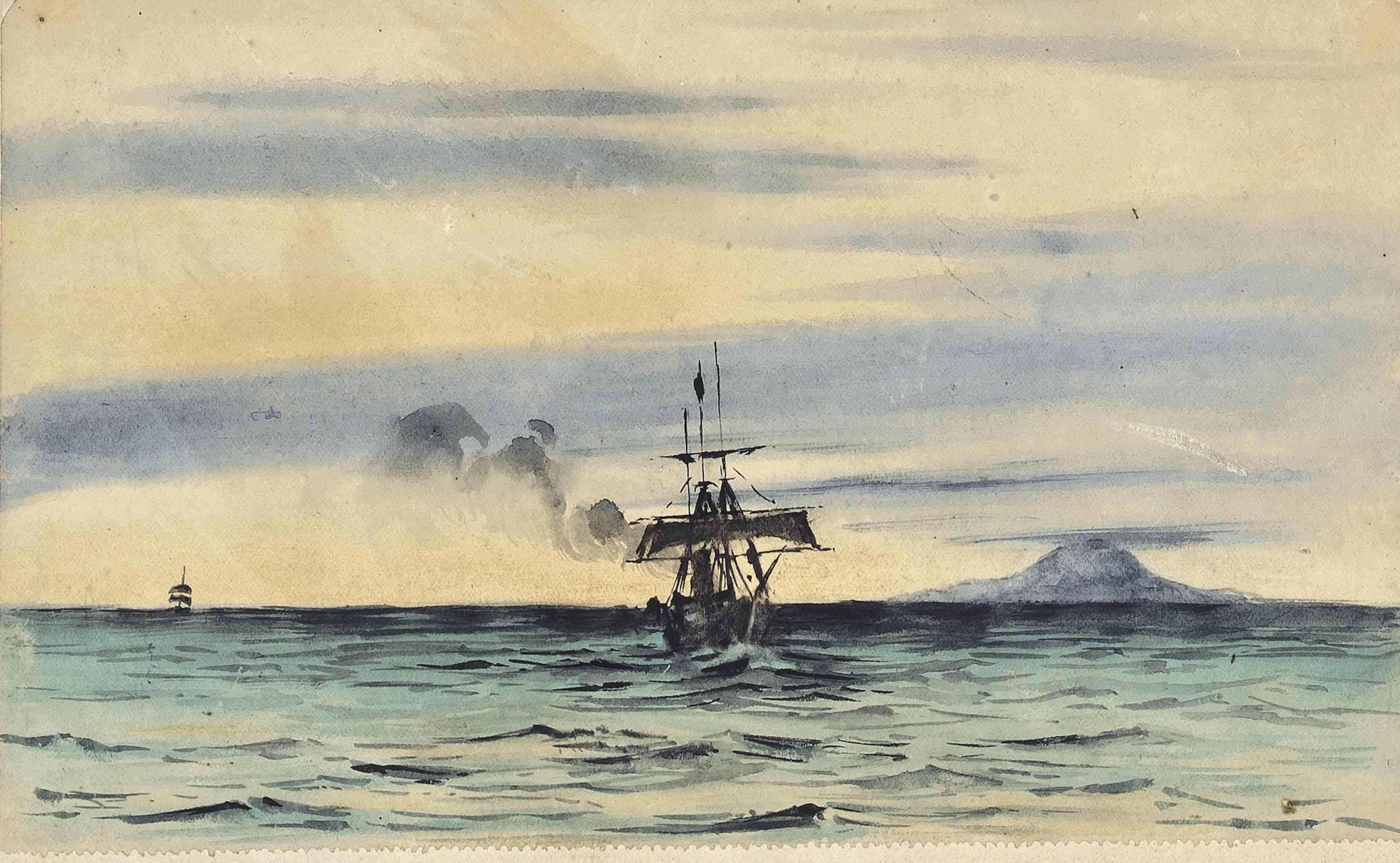 Edward Adrian Wilson - Last Sight Of Mt. Discovery. \