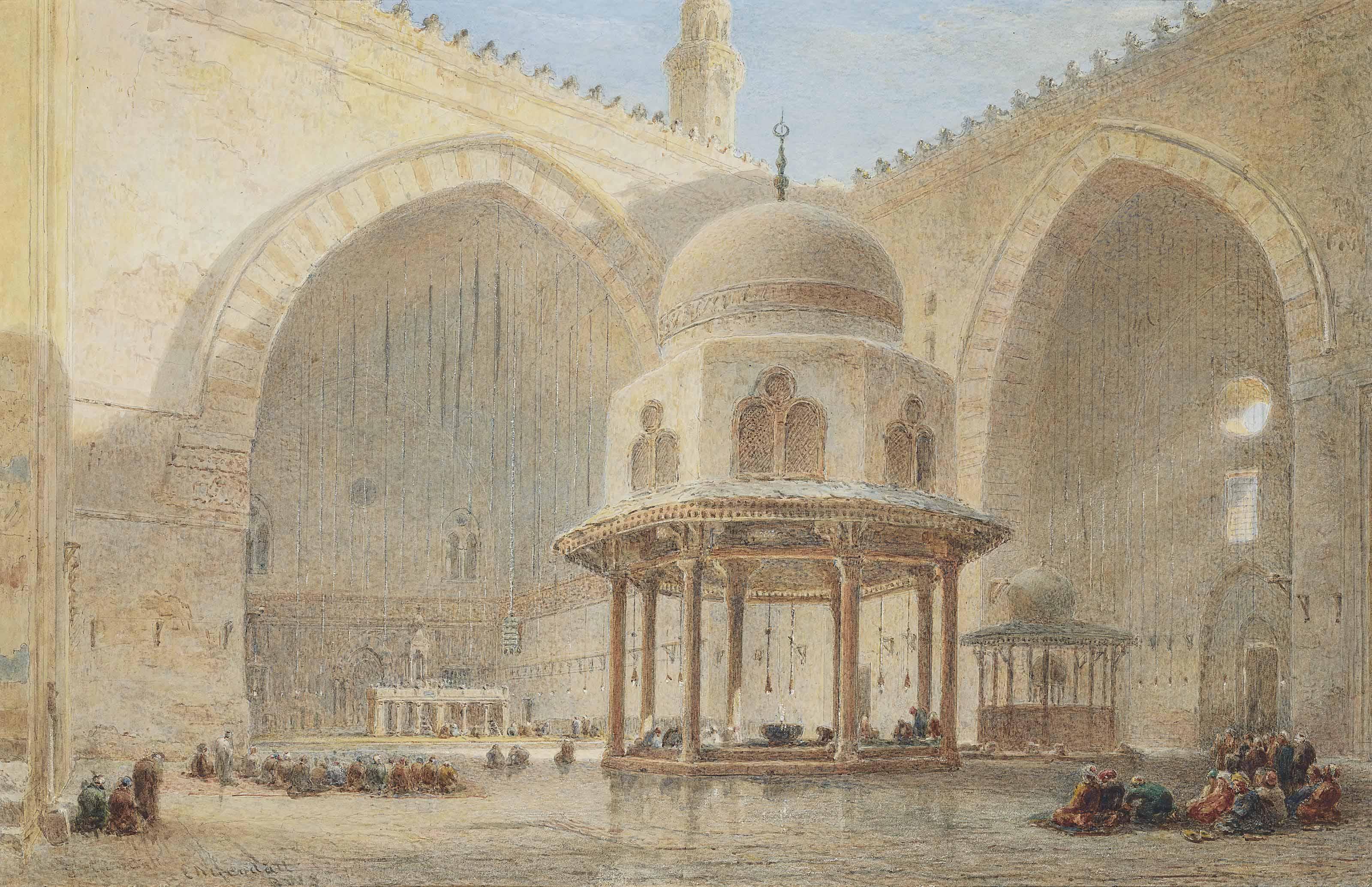 Edward Alfred Angelo Goodall - Mosque of Sultan Hassan, Cairo
