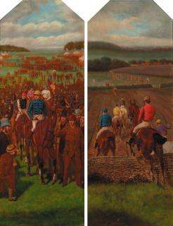 Edward Algernon Stuart Douglas - Going to weigh; and The stone wall