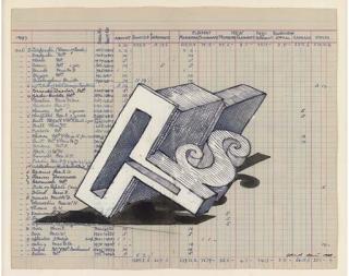 Edward Allington - Between The Horns of The Snail No.4; And Propped Channel