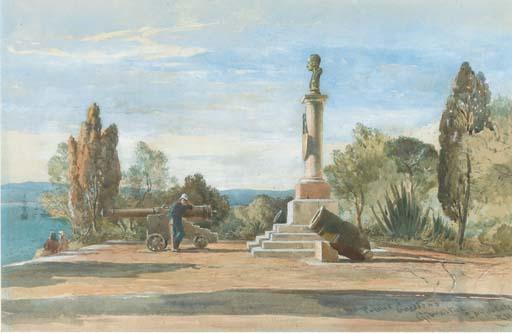 Edward Angelo Goodall, R.W.S. - Public Gardens, Gibraltar