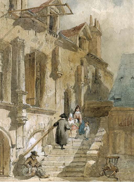 Edward Angelo Goodall, R.W.S. - The Welcoming Party