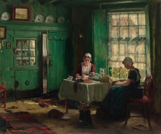 Edward Antoon Portielje - Tea time