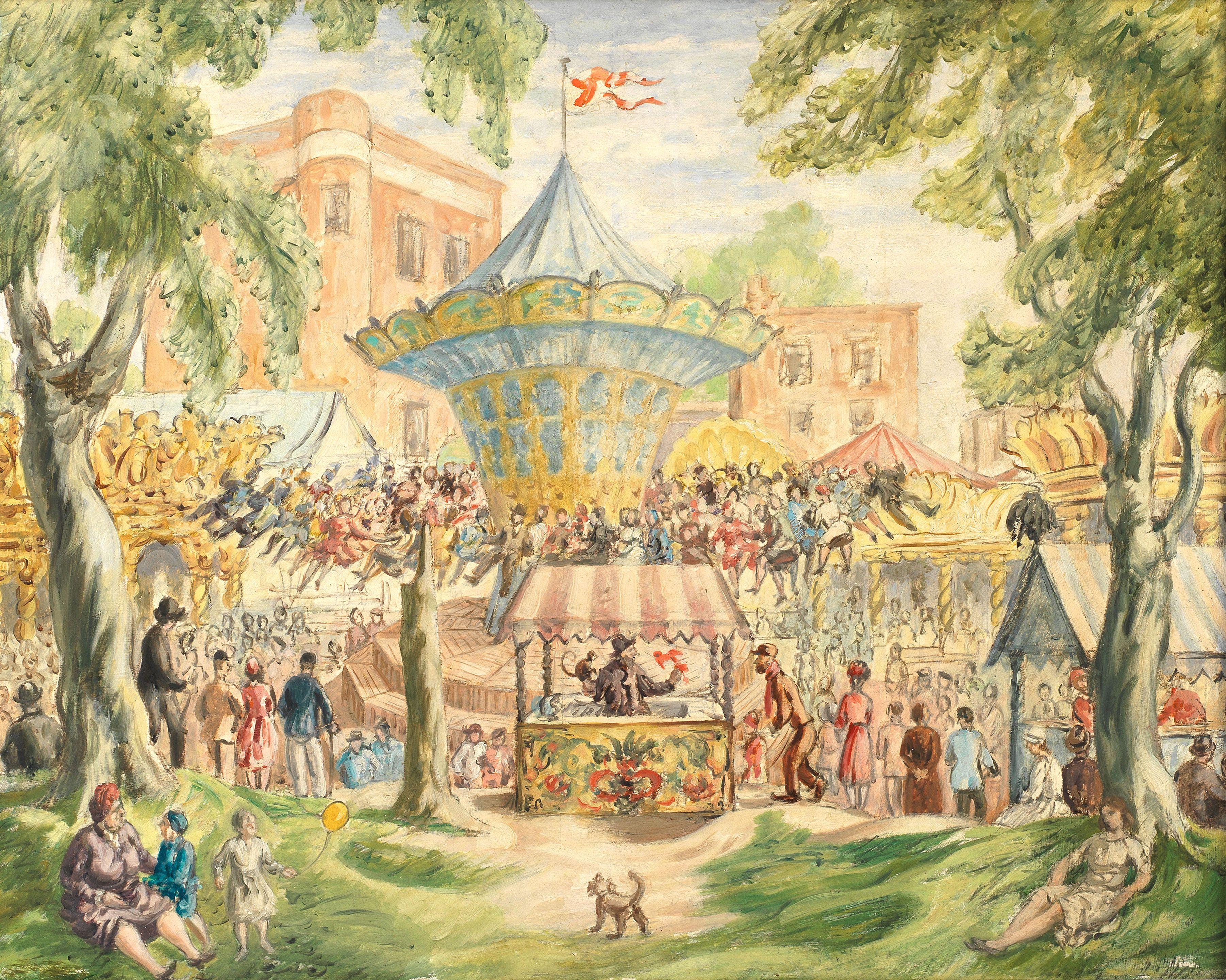 Edward Ardizzone C.B.E., R.A. - Hampstead Fair