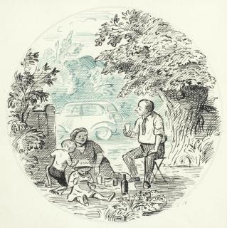 Edward Ardizzone C.B.E., R.A. - The Picnic