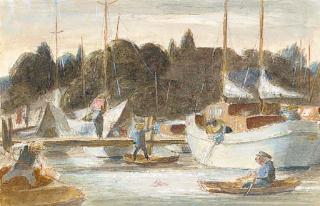 Edward Ardizzone, R.A. - Boating