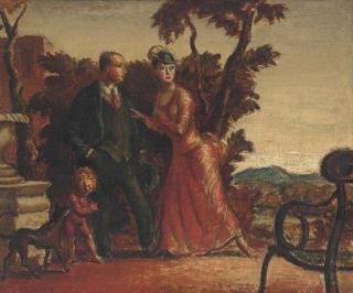 Edward Ardizzone, R.A. - Conversation Piece