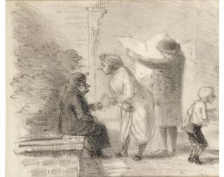 Edward Ardizzone, R.A. - The gossips