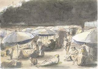 Edward Ardizzone, R.A. - The Shadowy Beach