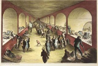 Edward Ardizzone - Shelter Scene (Garton 527)