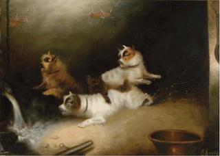 Edward Armfield - Terriers ratting