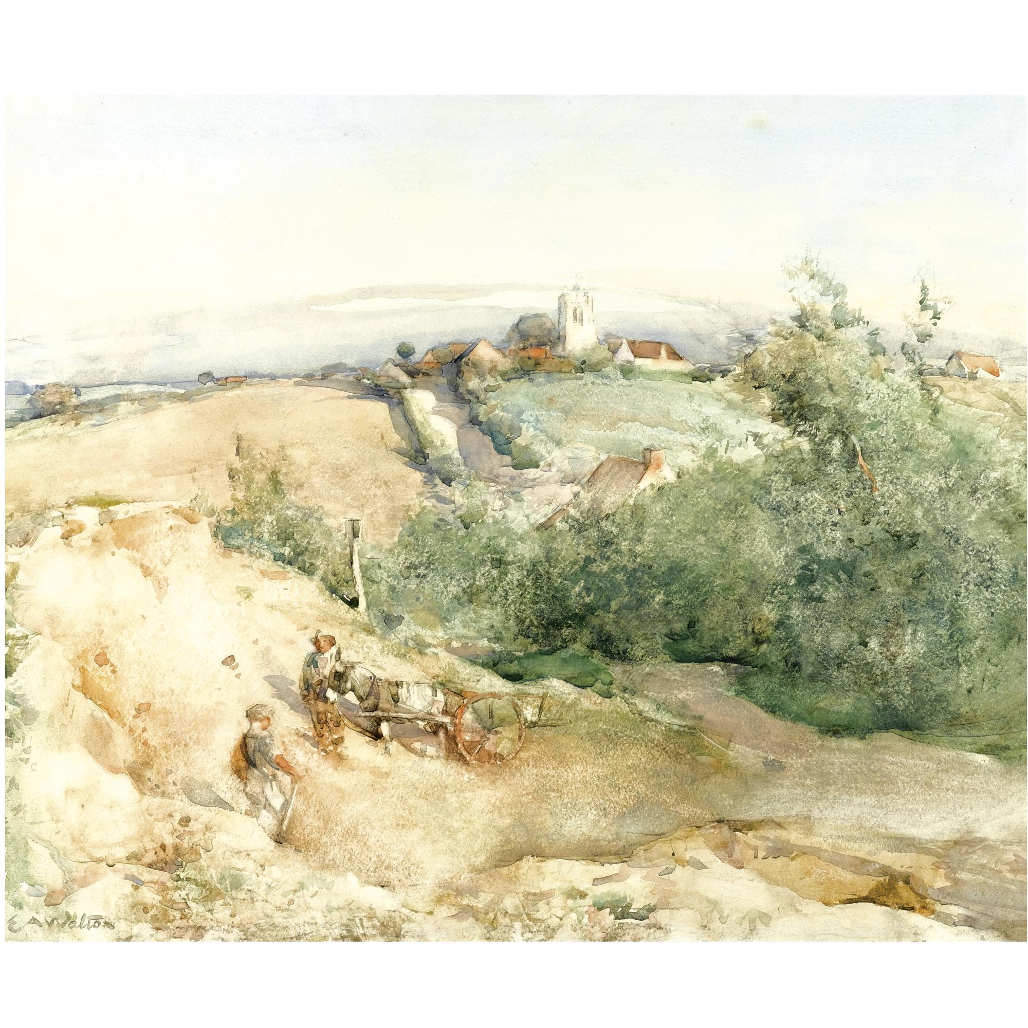 Edward Arthur Walton, R.S.A., P.R.S.W. - A Summer\'S Toil