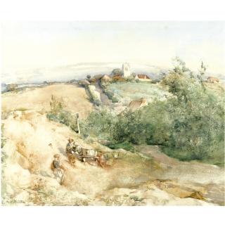 Edward Arthur Walton, R.S.A., P.R.S.W. - A Summer\'S Toil