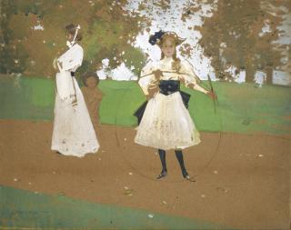 Edward Arthur Walton, R.S.A., P.R.S.W. - Kensington Gardens