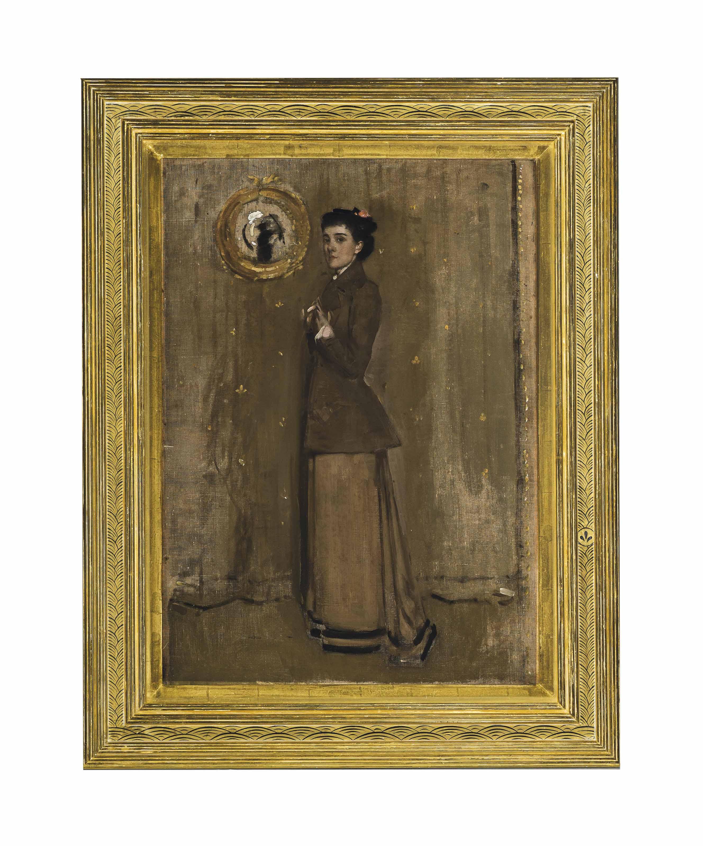 Edward Arthur Walton, R.S.A., P.R.S.W. - Preparatory sketch for a portrait of Miss Jane Aitken