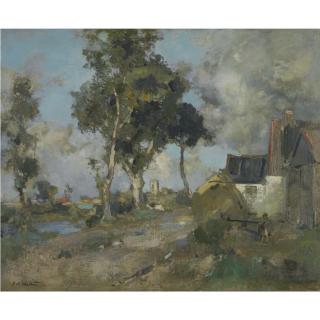 Edward Arthur Walton, R.S.A., P.R.S.W. - The Glebe Farm