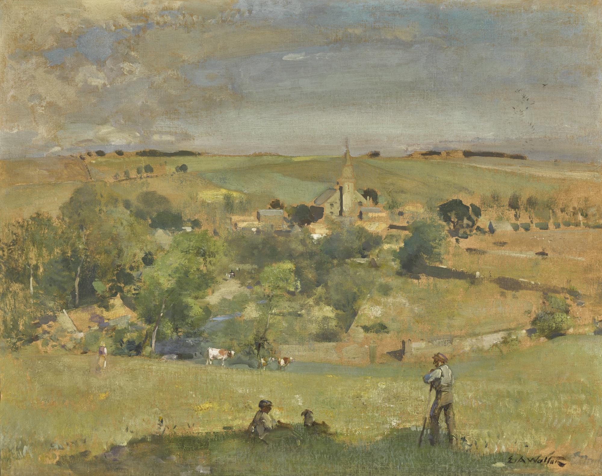 Edward Arthur Walton, R.S.A., P.R.S.W. - The Uplands Of Ceres