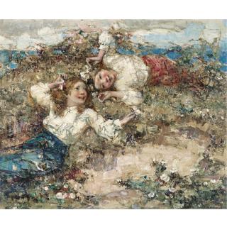 Edward Atkinson Hornel - Anemones