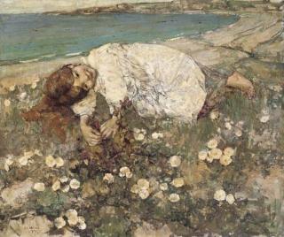 Edward Atkinson Hornel - Reverie