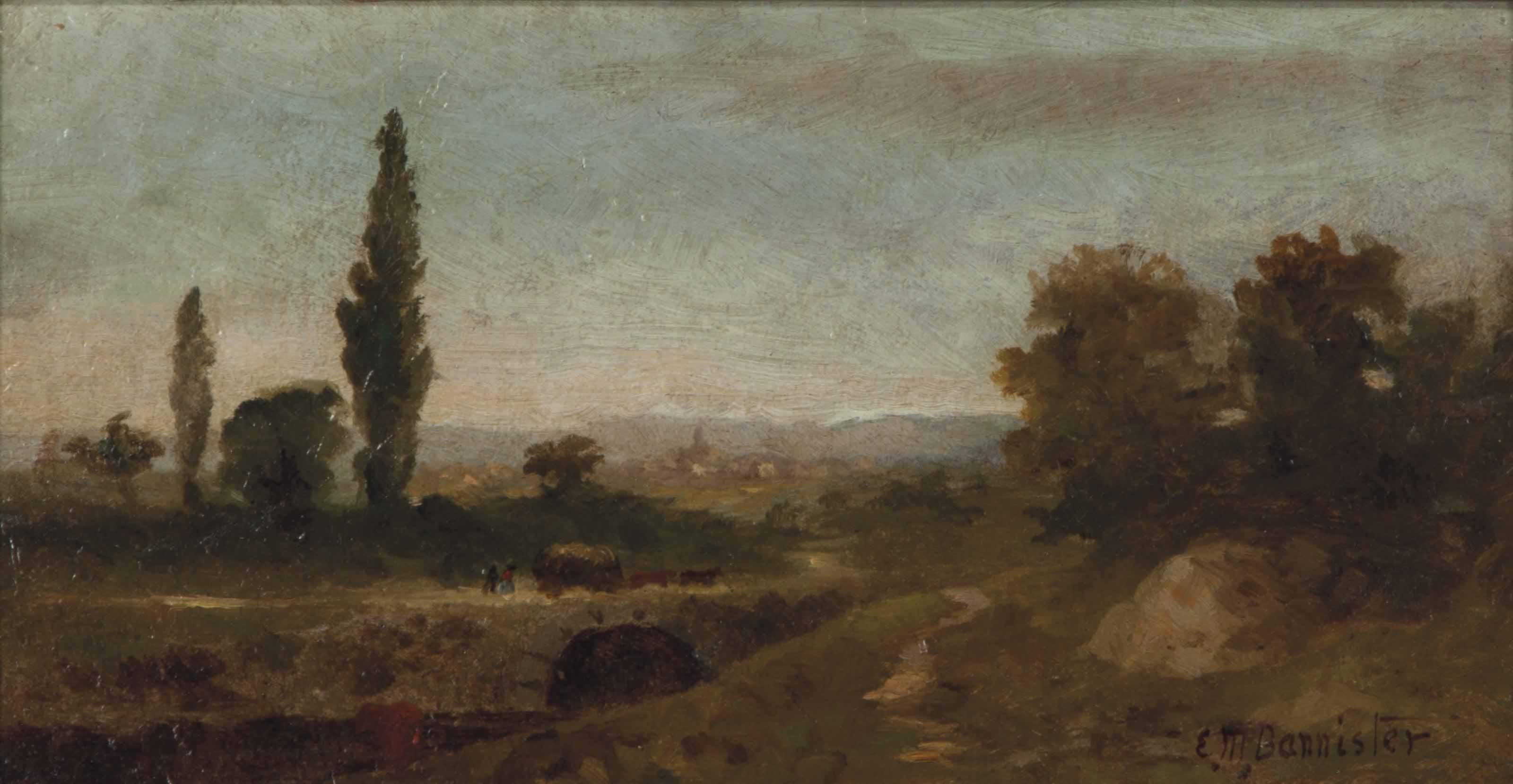 Edward Bannister - The Hay Wagon