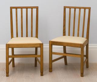 Edward Barnsley - Set Of Ten Chairs And Two Armchairs