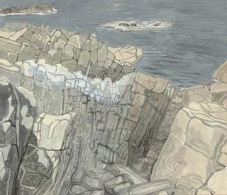 Edward Bawden, R.A. - Bloody Foreland VII, Co. Donegal