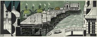 Edward Bawden, R.A. - Brighton Pier