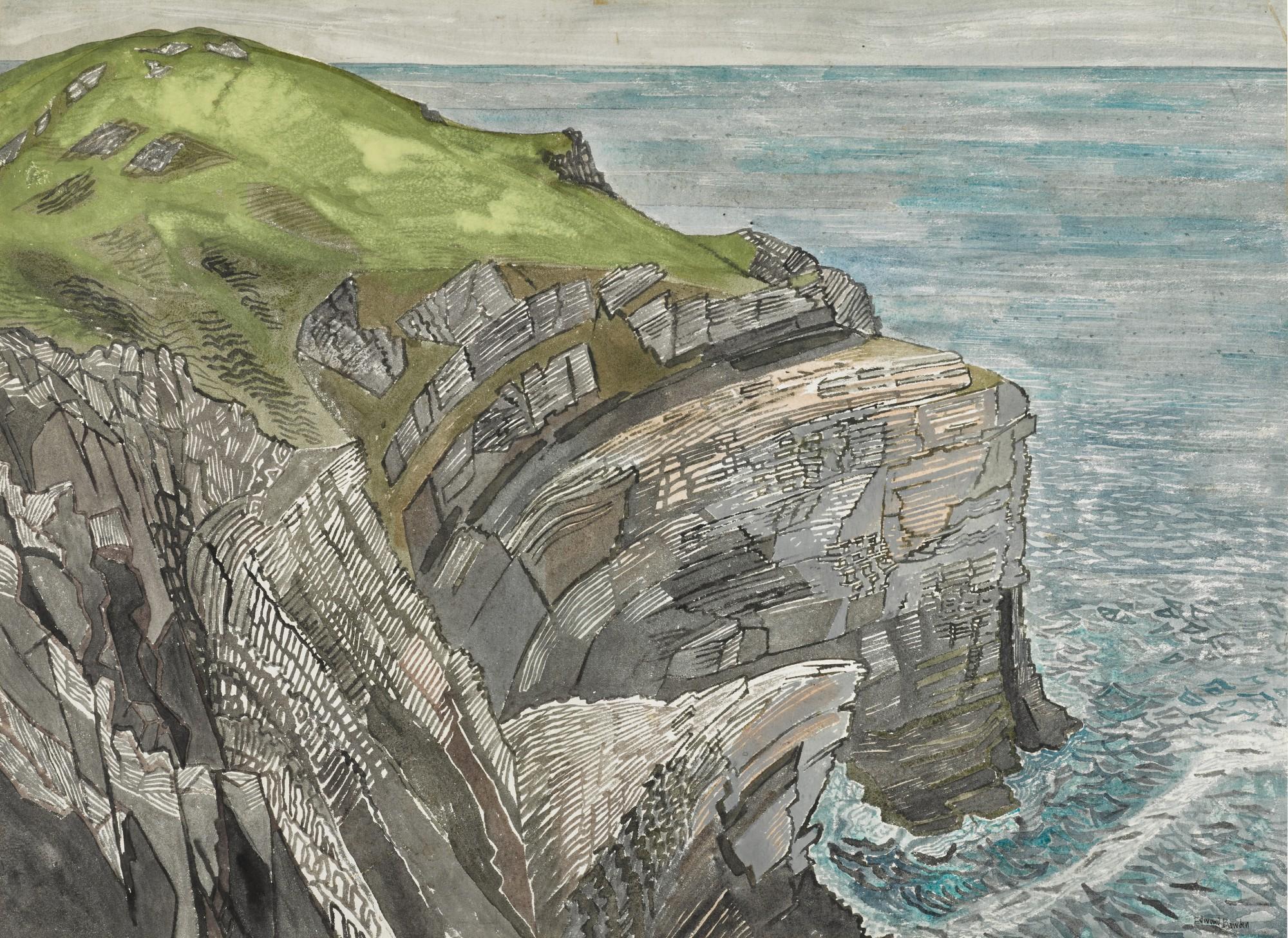 Edward Bawden, R.A. - Horn Head VI