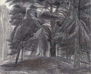 Edward Bawden, R.A. - Ilex & Fir