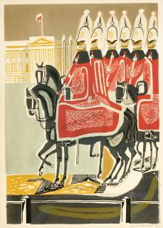 Edward Bawden, R.A. - Life Guards
