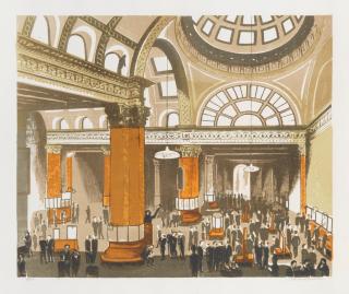 Edward Bawden R.A. - The Stock Exchange