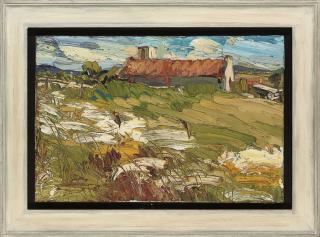 Edward Beale - Tithe Barn And Tower of Priory